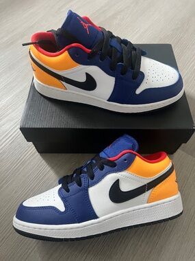 Air Jordan 1 Low GS 'Royal Yellow'